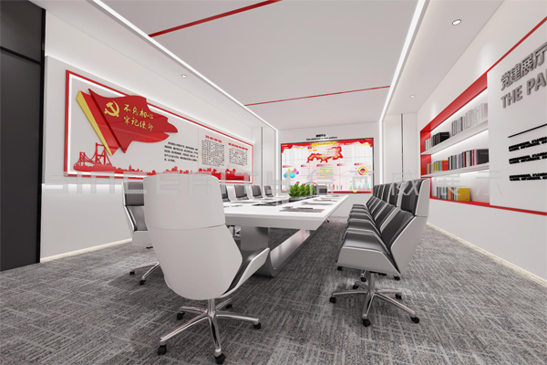 信可威企業(yè)展廳設(shè)計(jì)效果圖