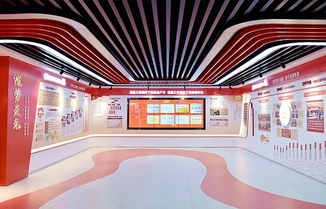 天元集團(tuán)新建黨建展廳，cr網(wǎng)絡(luò)