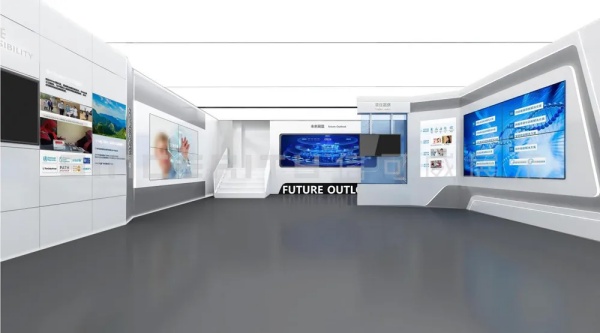 生物企業(yè)展廳設計