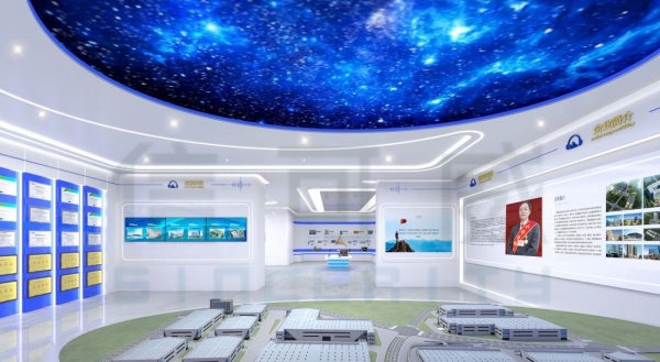 瀛通通訊企業(yè)展廳設(shè)計(jì)
