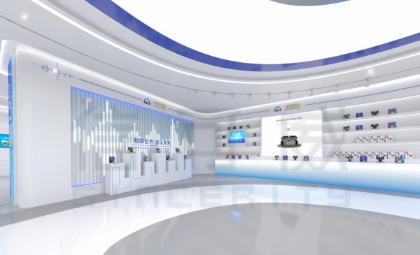 瀛通通訊企業(yè)展廳設(shè)計(jì)