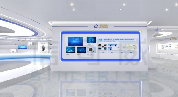瀛通通訊企業(yè)展廳設(shè)計(jì)