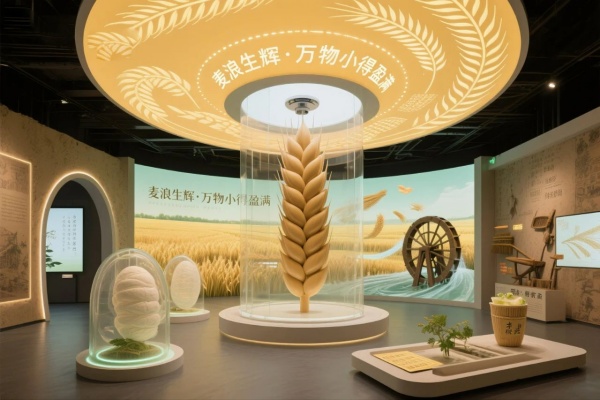 數(shù)字農(nóng)田展廳設(shè)計(jì)案例
