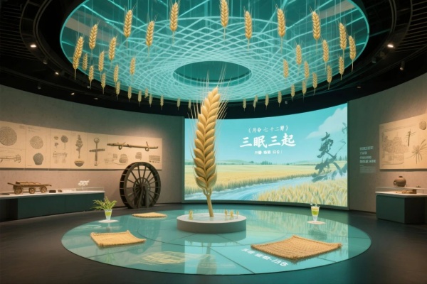 數(shù)字農(nóng)田展廳設(shè)計(jì)案例